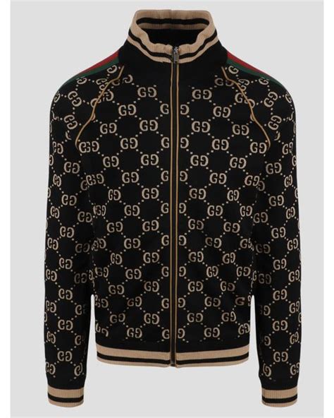 gucci trackjacket|gucci gg mix track jacket.